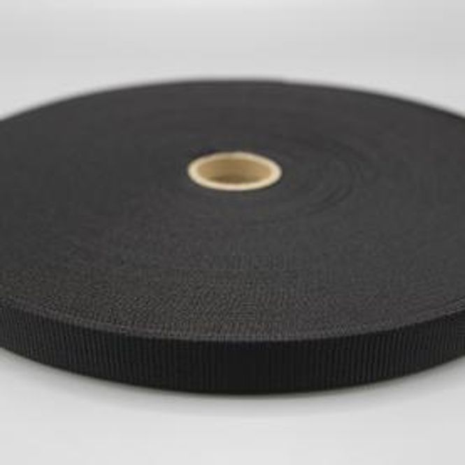 Hovedbilde PES bånd standard 19 mm svart