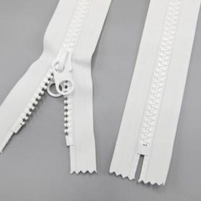 Hovedbilde Glidelås YKK 140 cm lukket hvit