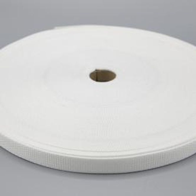 Hovedbilde PES bånd standard 19 mm naturhvit
