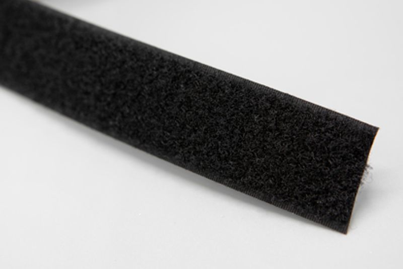 Borrelås Premium løkke 20 mm elastisk svart AT